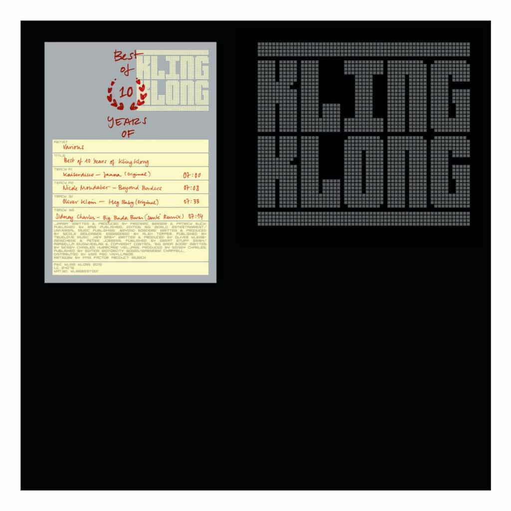 700 KLINGBEST001 Kling Klong Various Best Of 10 Years Of Kling Klong Tech House 196230b