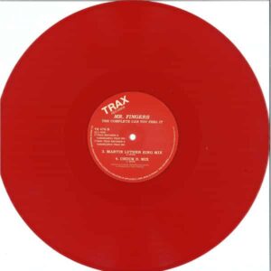 714 TX476RED Trax Records MR. FINGERS THE COMPLETE CAN YOU FEEL IT Red Vinyl Repress Classics 955562