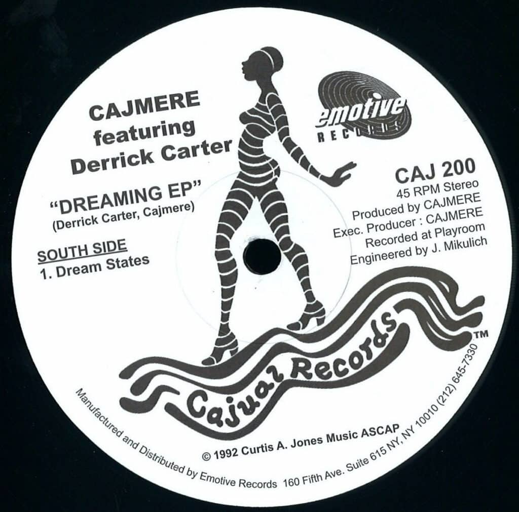 CAJ200 Cajual Records Cajmere Feat. Dajae Derrick Brighter Days Dreaming Ep Classics 83701