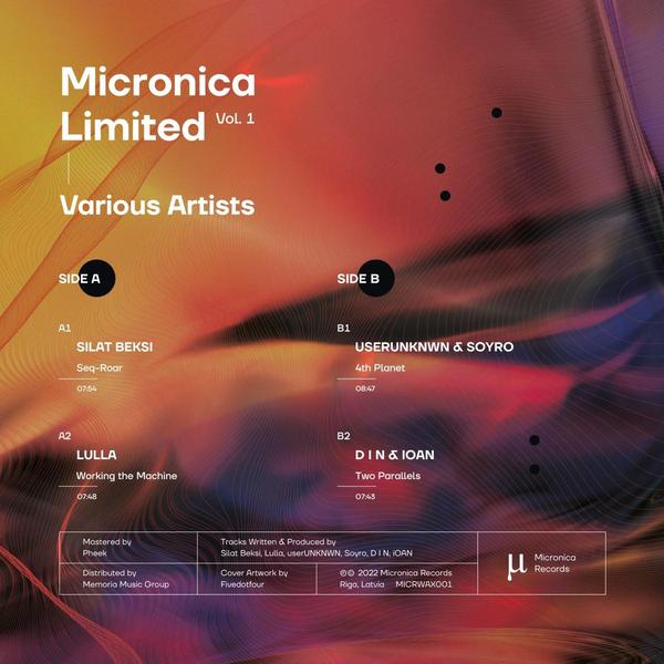 Various - Micronica Limited vol.1 Micronica Records MICRWAX001