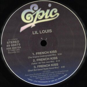 Lil Louis - French Kiss XSS68875 EPIC Records