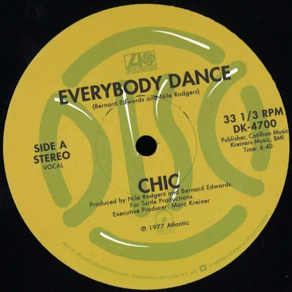 Chic - Everybody Dance / Le Freak DK4700 Atlantic