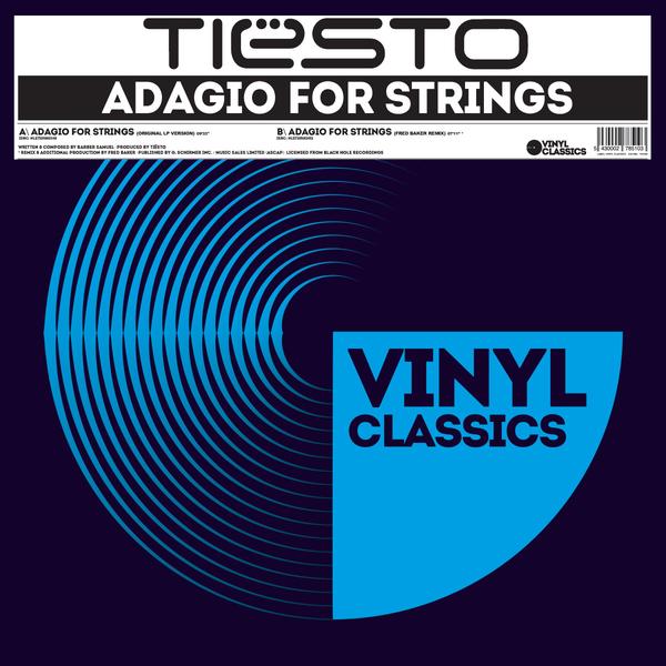 TIËSTO - ADAGIO FOR STRINGS EP VC004 Vinyl Classics