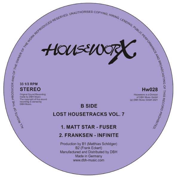 Various Artists - Lost House Tracks vol. 7 HW028 Houseworx
