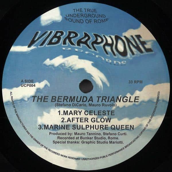The Bermuda Triangle - The Bermuda Triangle EP Vibraphone Records UCP004