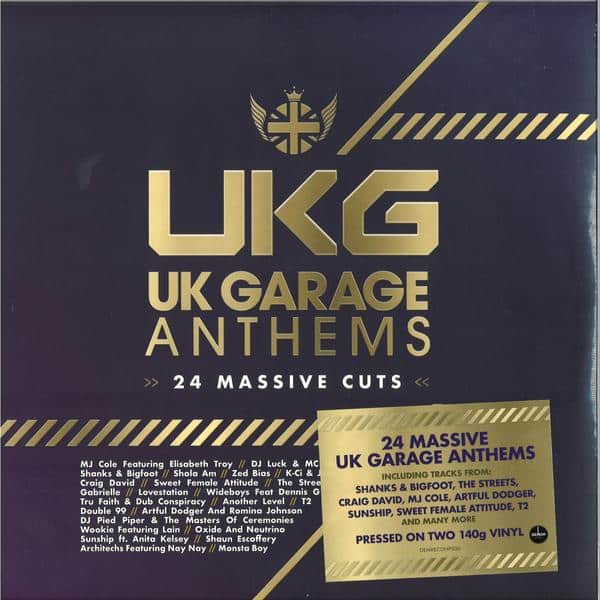Various - UK Garage Anthems 2x12" Demon Records DEMRECOMP031