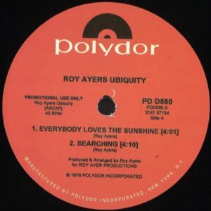 Roy Ayers Ubiquity - Everybody Loves The Sunshine Polydor USA PDD580