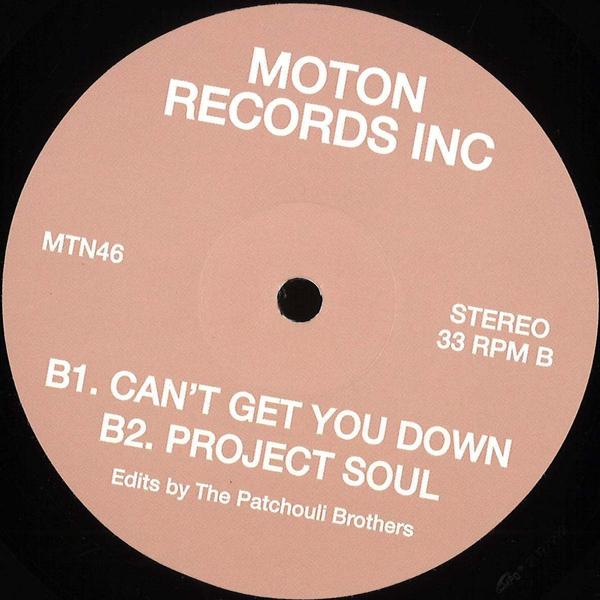 Moton Records Inc - The Patchouli Brothers Edits MOTON Rec MTN46